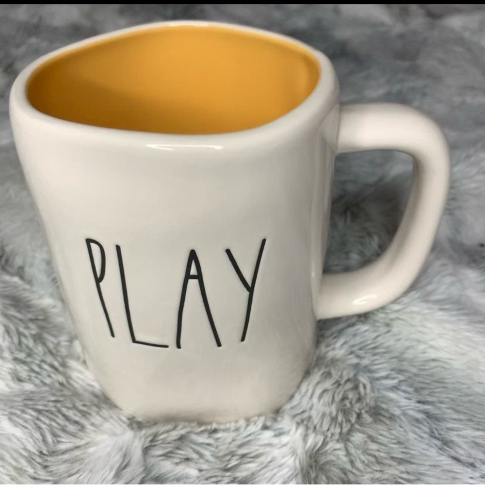 Rae Dunn "Play" Coffe Mug